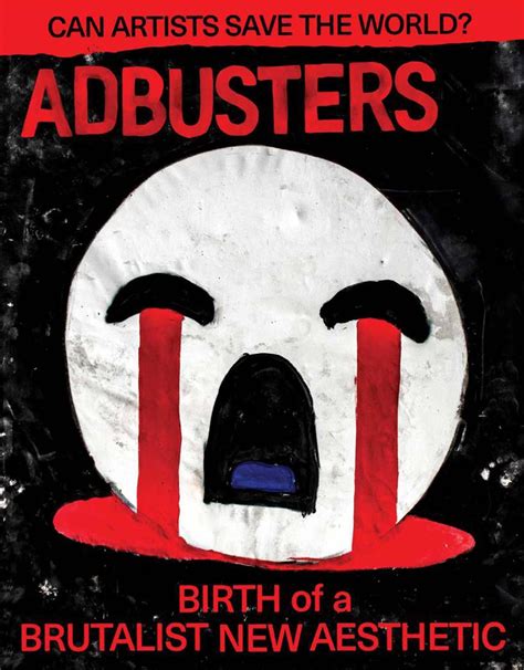 Adbusters Magazine Can Artists Save The World Back Issue