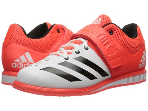 adidas Powerlift 3 Solar Red/Black/White - Zappos.com Free Shipping ...