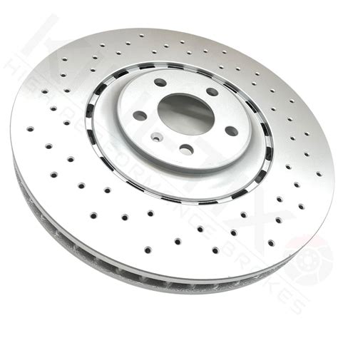 FOR AUDI SQ5 3 0 BiTDi TFSi 2012 2017 FRONT CROSS DRILLED BRAKE DISCS