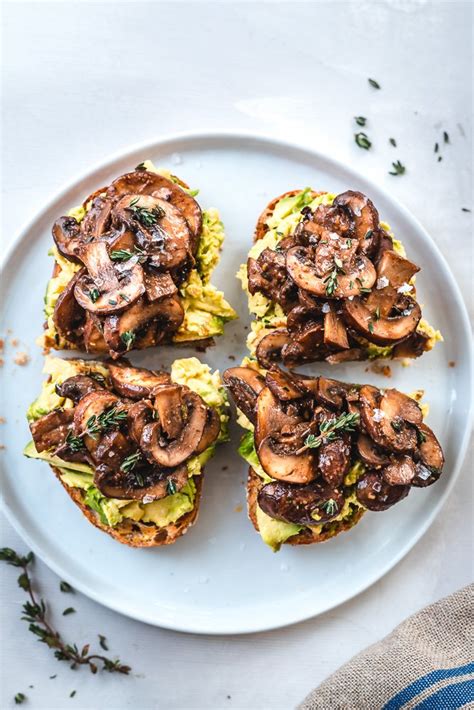 Healthy Balsamic Mushrooms Recipe | sauteed, keto, vegan, easy