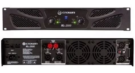 Crown Xli 2500 Potencia Amplificador Analoga 2500w Rms