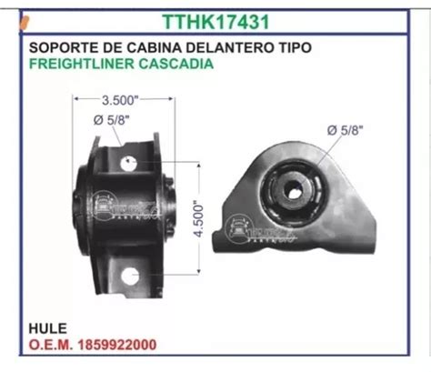 Soporte Cabina Freightliner Cascadia Envío gratis