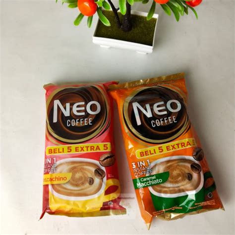 Jual Neo Coffee 10 Sachet X 20 Gram Neo Coffe Isi 10 Sachet