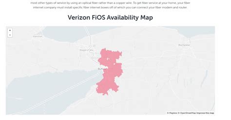 Future rollouts of Fios availability by address target rural zones