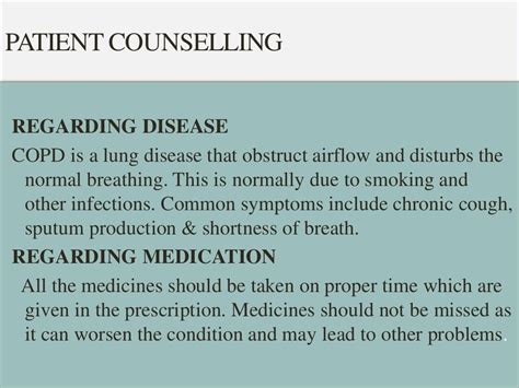 Case Presentation Of Copd Chronic Obstructive Pulmonary Disease