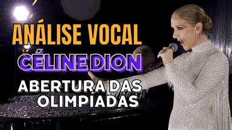 Professor De Canto Reage E Faz An Lise Vocal De C Line Dion Na Abertura