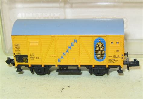 Minitrix 51 3523 00 DB Bananenwagen Ep 4 I OVP Nordbahn An Verkauf