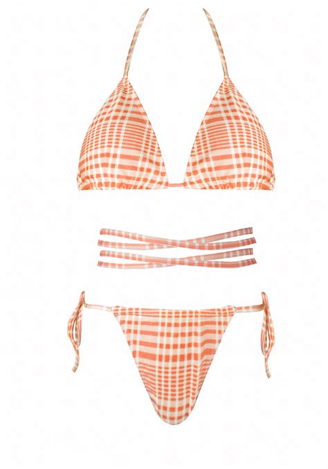 Comfort Set Bikini Τριγωνάκι Πορτοκαλί 32 34424 Skroutz gr