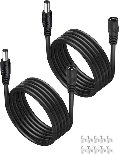 Amazon Pack Ft M Voltkare Dc Power Extension Cord Mm X