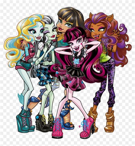 Monster High Characters Png Transparent Png X