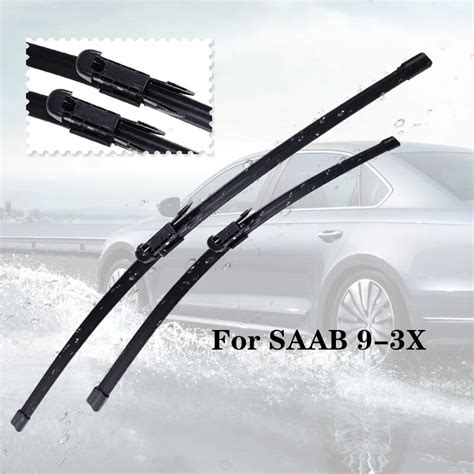 Wiper Blades For SAAB 9 3X From 2010 2011 2012 Clean Car Windshield