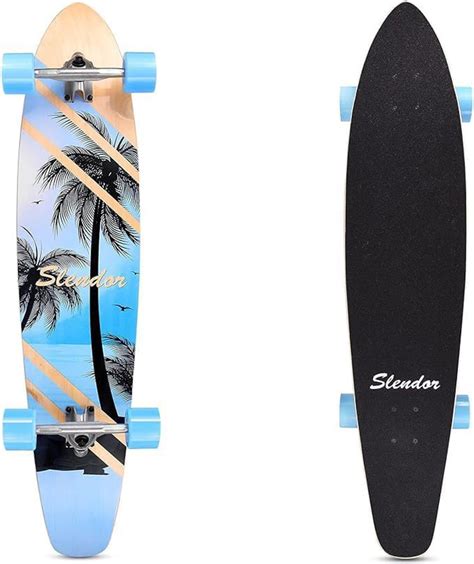 Slendor 42 Inch Longboard Skateboard Complete Cruiser