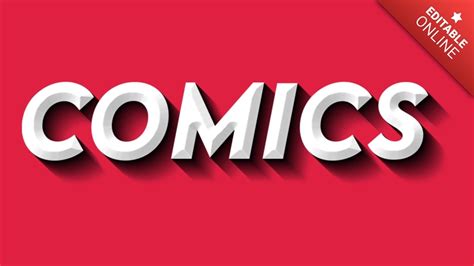 Comics Fuente Estilo H Roe C Mic Generador De Efectos De Texto