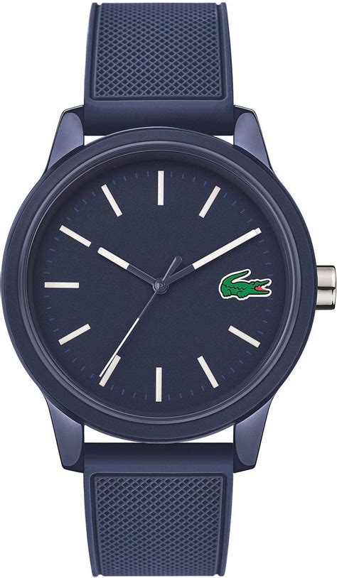 Lacoste Reloj Analógico de Cuarzo para hombre con Correa en silicona