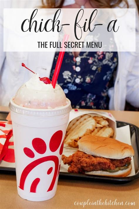 How Many Chick Fil A Secret Menu Items Have You Tried Secret Menu