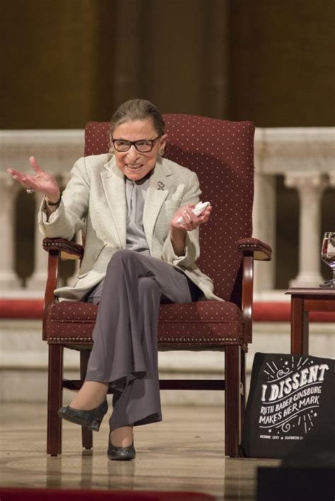 Us Supreme Court Justice Ruth Bader Ginsburg Talks About A Meaningful