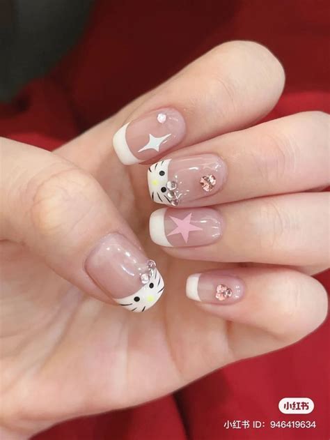 Pin by jadalover on 𝙽𝚊𝚒𝚕𝚒𝚍𝚎𝚊𝚜 in 2024 Hello nails Cute gel nails