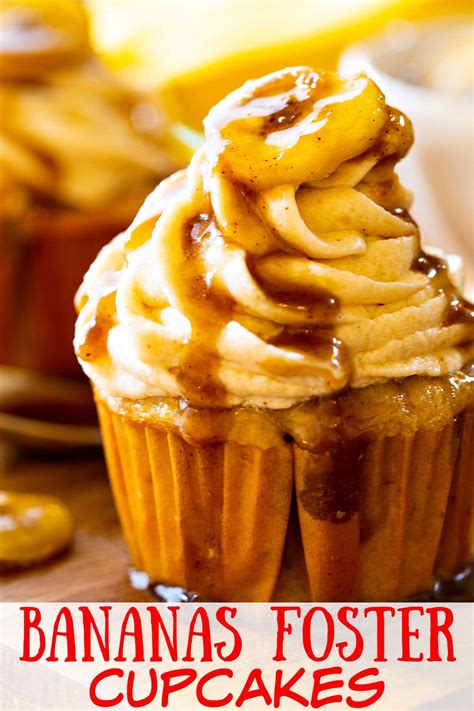 Bananas Foster Cupcakes Spicy Southern Kitchen