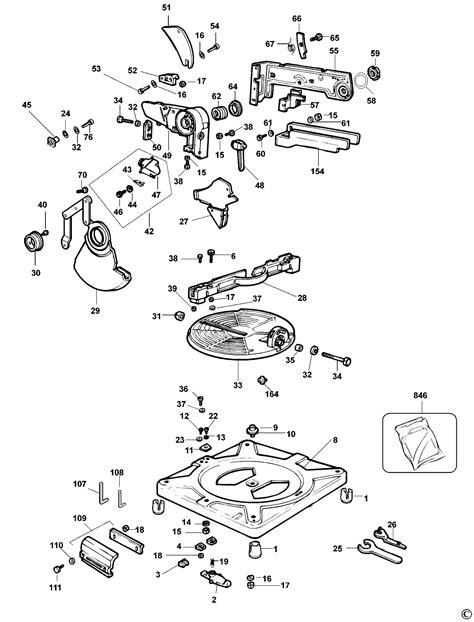 Schemat Piła wielofunkcyjna DEWALT DW710 Type2 DW710 QS części