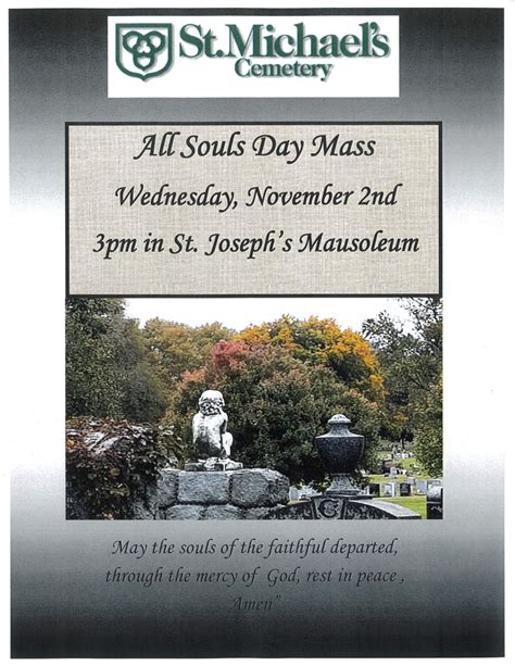 All Souls Day Mass - St. Michael's Cemetery