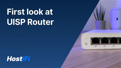 First Look At The UISP Router YouTube