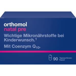 ORTHOMOL Natal Pre Kapseln 90 St Orthomol Markenshop Arzneiprivat