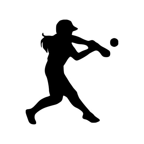 Softball Hitter Player Vinyl Decal Batter Fastpitch Slow Etsy