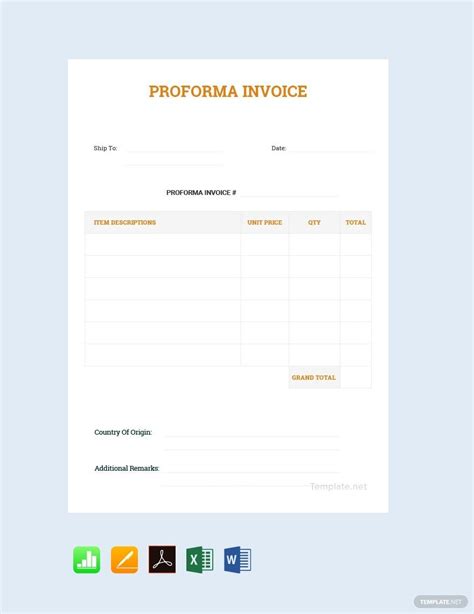 Top 91 Imagen Free Office Invoice Template Abzlocal Mx