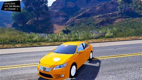 2013 Lexus Es 300h Gta V Mod Enb 27k 1440p Review Youtube