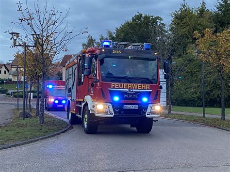 Erfolgreiche Jahresabschluss Bung Der Freiwilligen Feuerwehr Mettlach