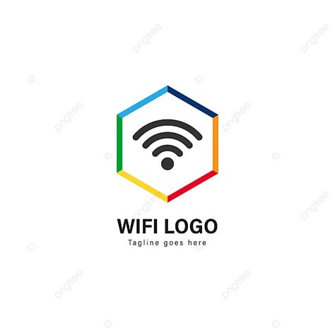 wifi logo template design wifi logo  modern frame template