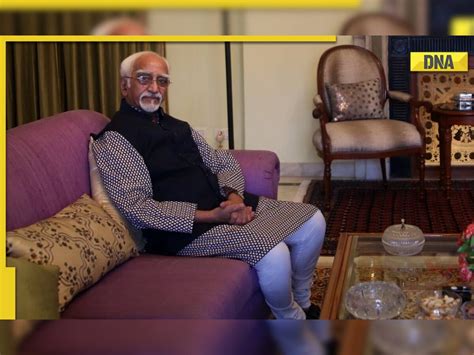 Hamid Ansari Faces Charge Of Inviting Pak Spy Know What Journalist