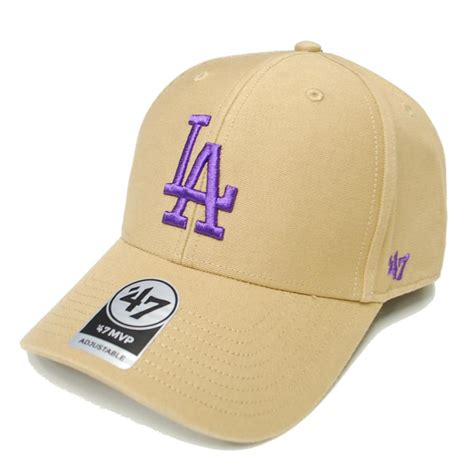 フォーティーセブン 47 LOS ANGELES DODGERS LEGEND MVP CAP KHAKI PURPLE カーキ