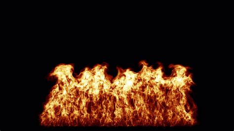 Fire wall burning on alpha background 23148867 Stock Video at Vecteezy