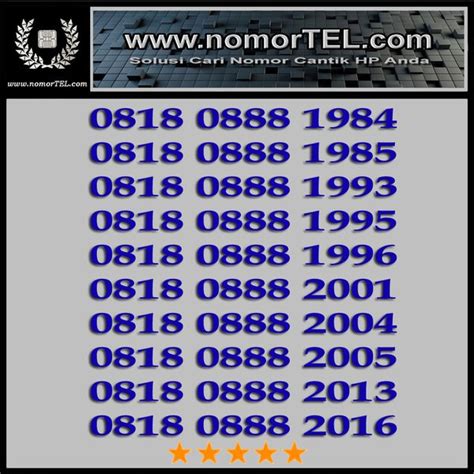 Jual Nomor Cantik XL Axiata 0818 0888 Tahun 0818 0999 Tahun Di Lapak