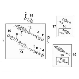 Lexus Es Oem Driveline Axle Parts Hubs Carid