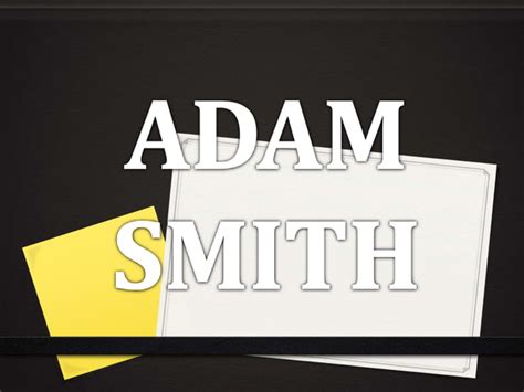 ADAM SMITH Economista PPT Descarga Gratuita