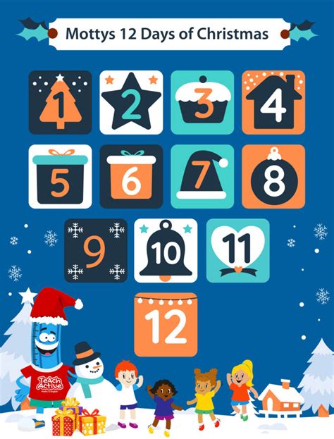 Christmas Classroom Advent Calendar Teach Active