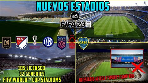 Oficial Todos Los Estadios De Fifa Fifa Sin Estadio Azteca Y