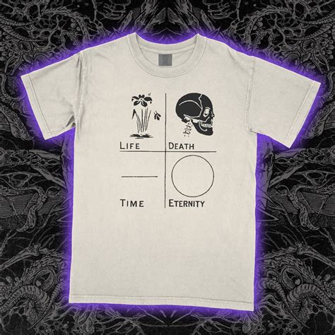 Life Death Time Eternity - Heavy Tee