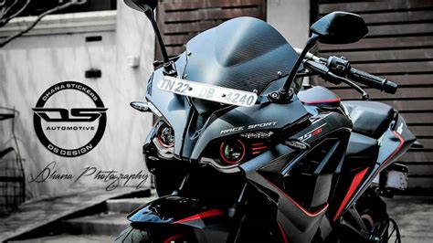 Bajaj Pulsar RS 200 Looks Stealthy In Customised Matte Grey Shade