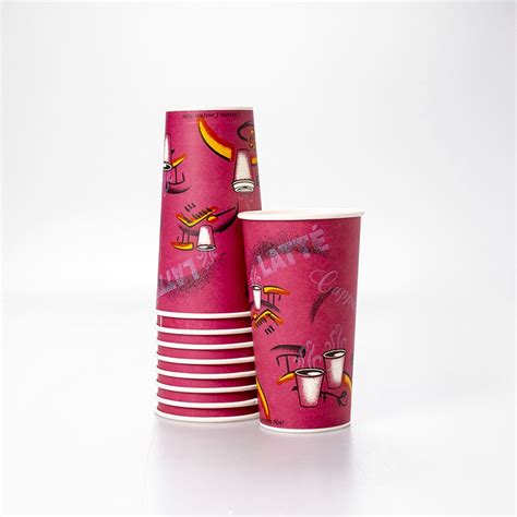 Vaso De Papel Rojo Oz Solo Pz Arerofast