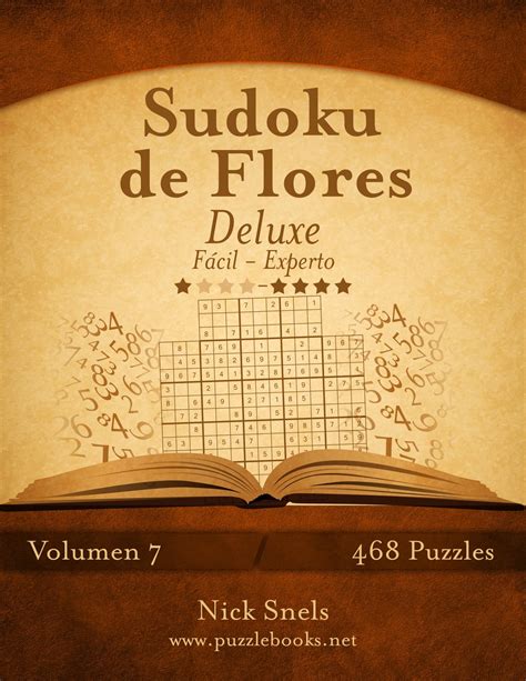 Sudoku De Flores Deluxe De F Cil A Experto Volumen Puzzles