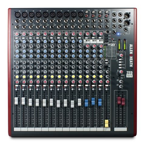 Allen Heath Zed Fx Mixer Mono Stereo With Usb A H Zed