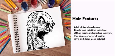 How To Draw A Horror Character Step By Step Android App