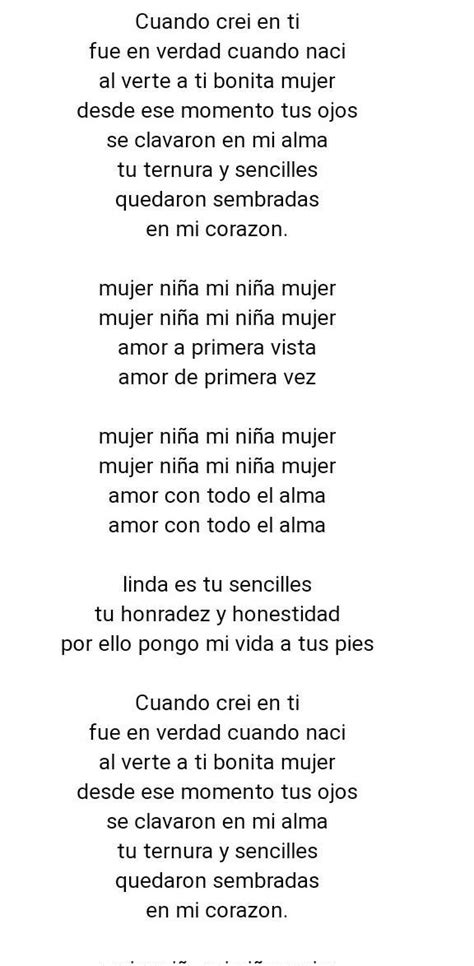 niña cumbia jorge humberto jiménez me ayudan hacer la letra coro y