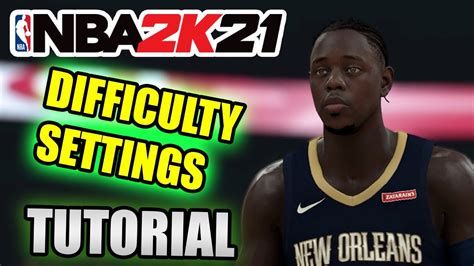 How To Change The Difficulty In Nba K Mycareer Youtube