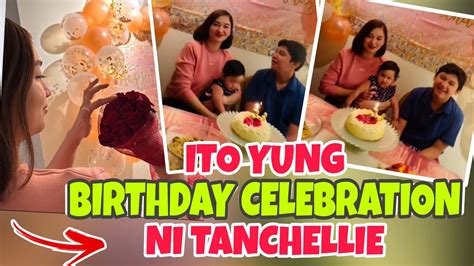 TANCHELLIE LOBETE UPDATE GANITO NILA MAG CELEBRATE NG BIRTHDAY NI