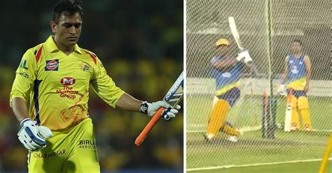 Dhoni Hitting 5 Consecutive Sixes In CSK Net Session Proves He’s Ready ...