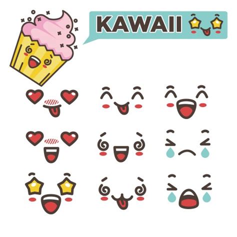 Emojis Vector Images Over